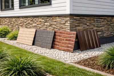 Какие бывают панели для отделки фундамента: виды, плюсы и ограничения